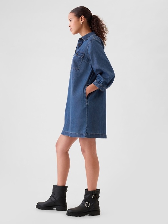 GAP Dresses & Skirts - GAP Denim Utility Mini Shirtdress